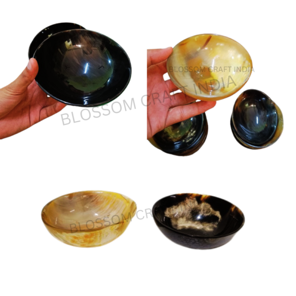 Horn Fruit Serving Bowls Functional Horn Bowl