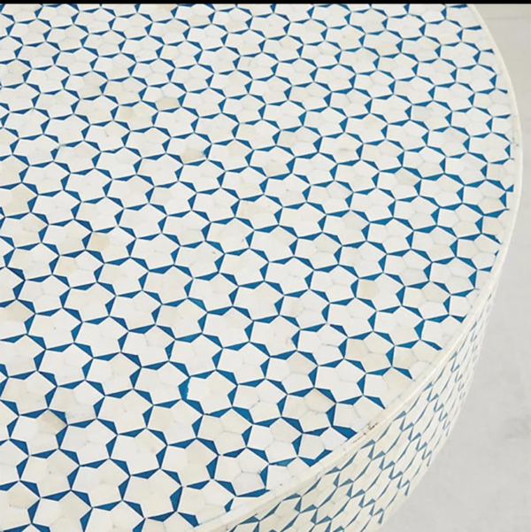 Bone Inlay Coffee Table