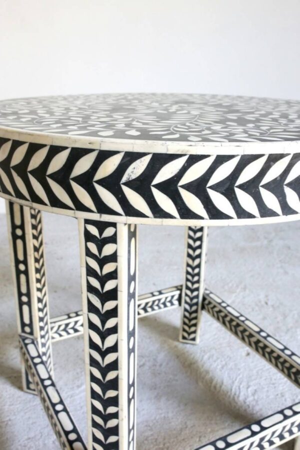 Bone Inlay Stools