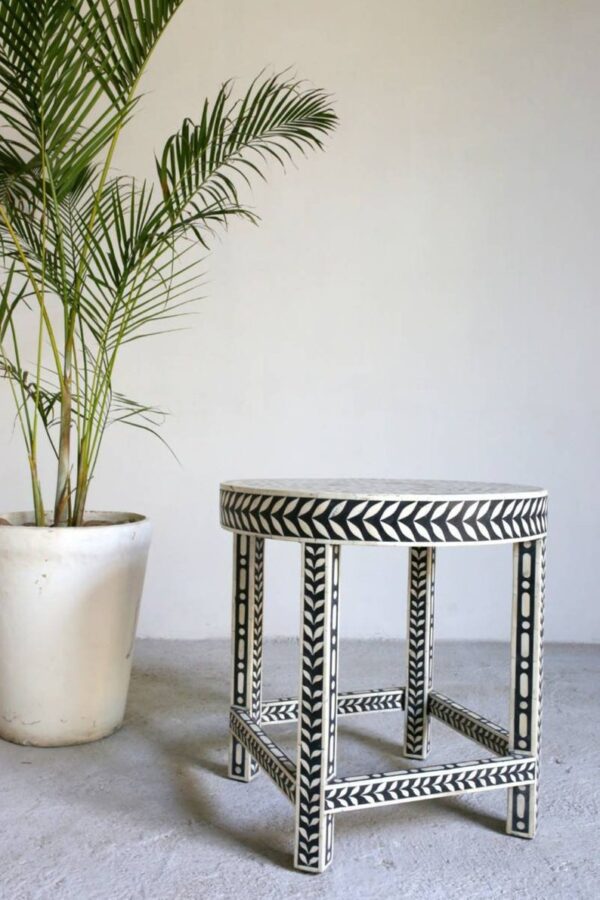 Bone Inlay Stools