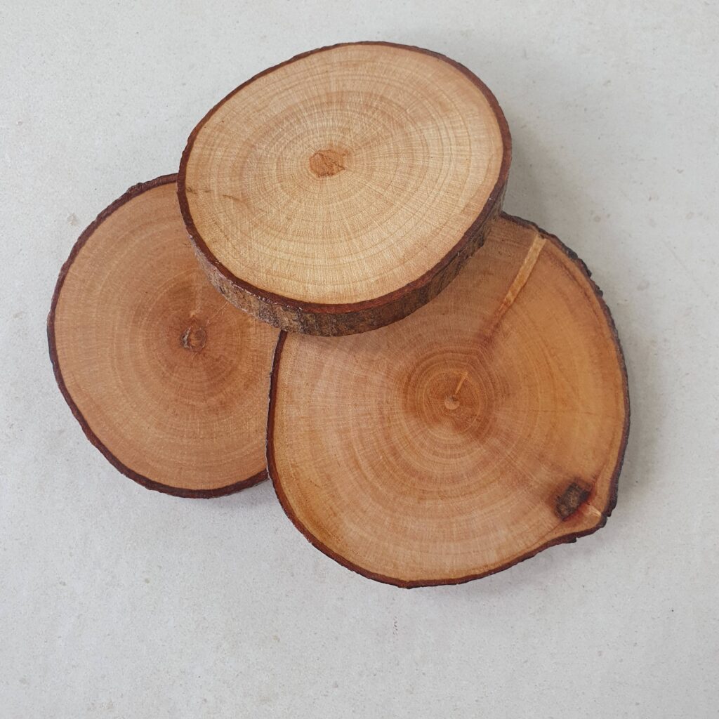 Wooden Coaster Round Shape